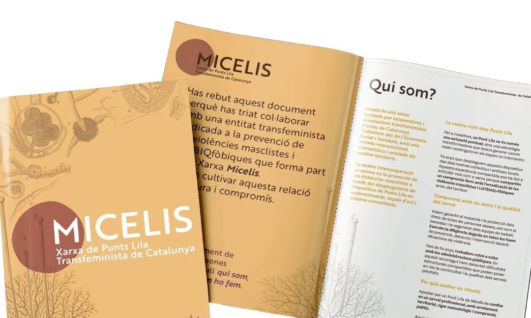 Neix Micelis!La Xarxa de Punts Lila Transfeministes de Catalunya surt finalment